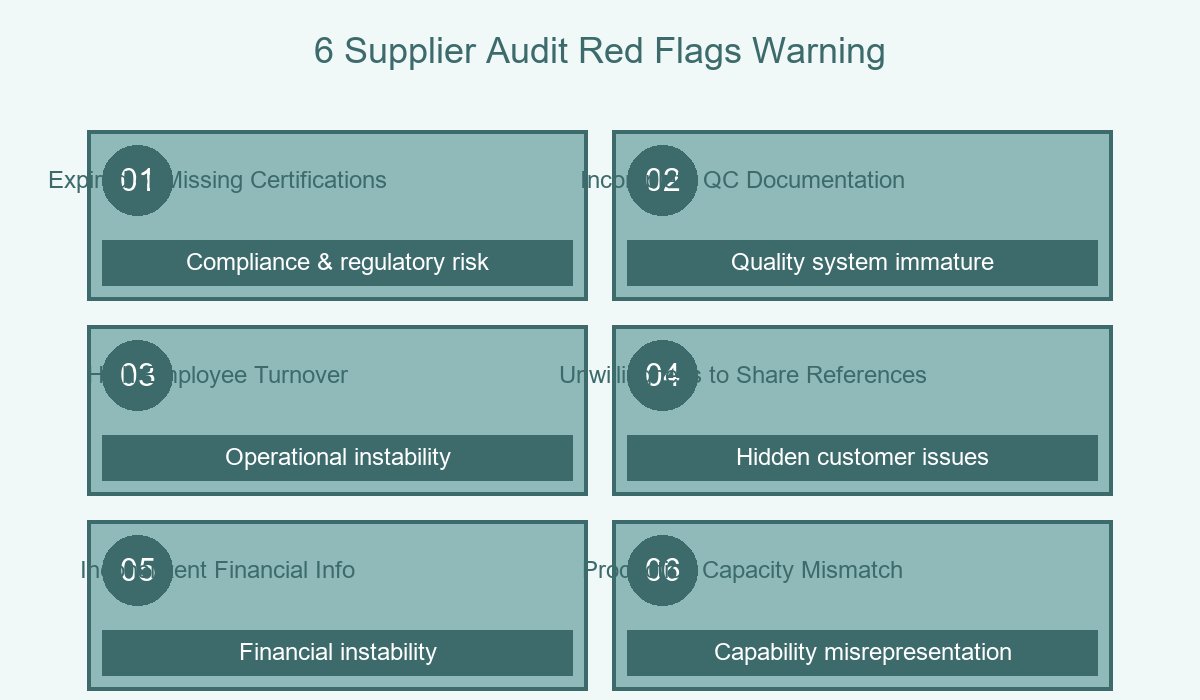 6 Heat Patch Supplier Audit Red Flags Warning