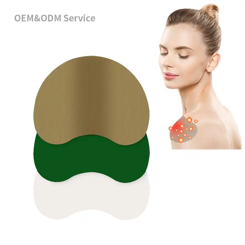 Parche de ajenjo para aliviar el dolor de hombro