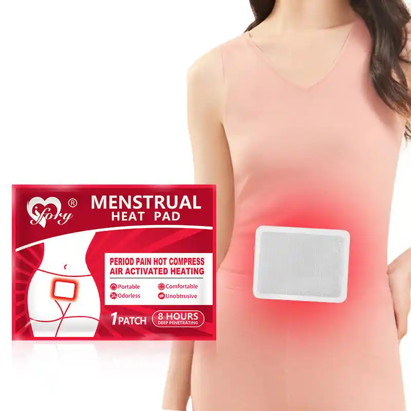Almohadilla térmica menstrual