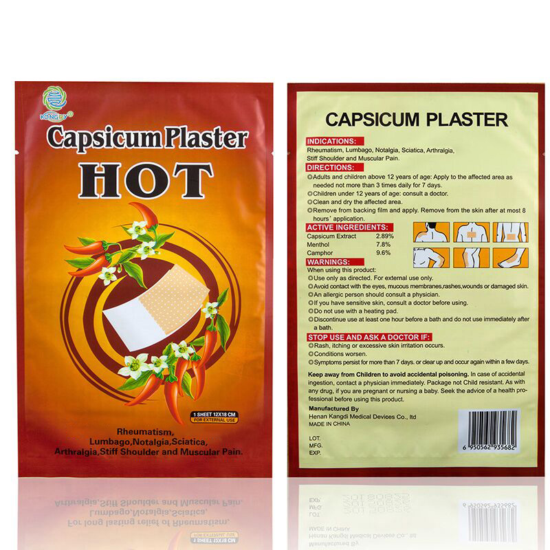 Capsicum Heat Plaster Manufacturer