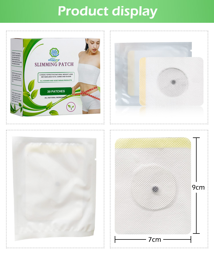 Custom fat burning patches
