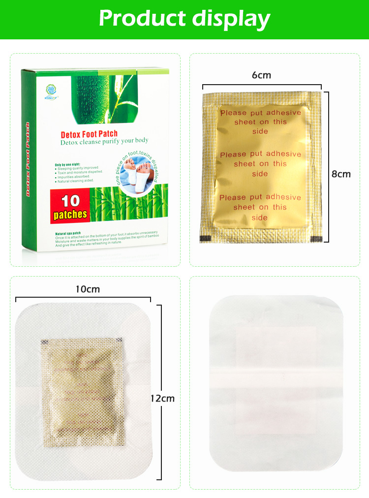 Bamboo Foot Detox Patches Supplier