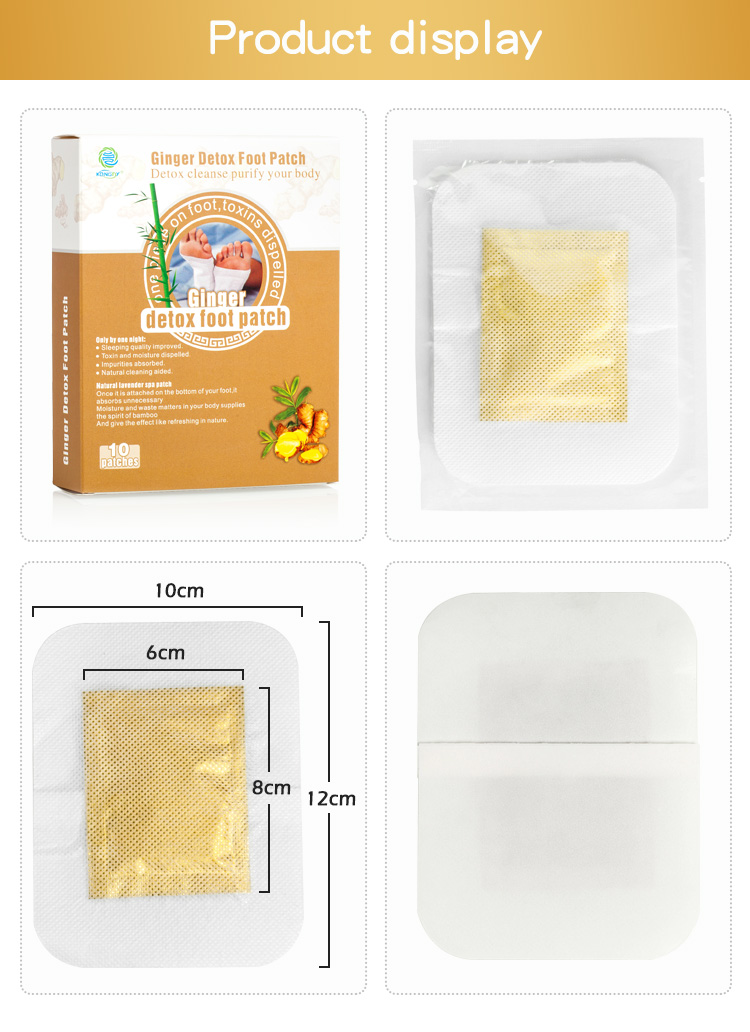 Ginger Foot Detox Patches Supplier